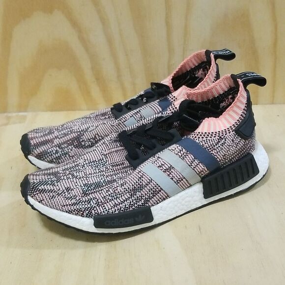 Adidas NMD R1 W PK BB2361 Sun Glow Pink Wmn's Size 10 - Picture 2 of 8